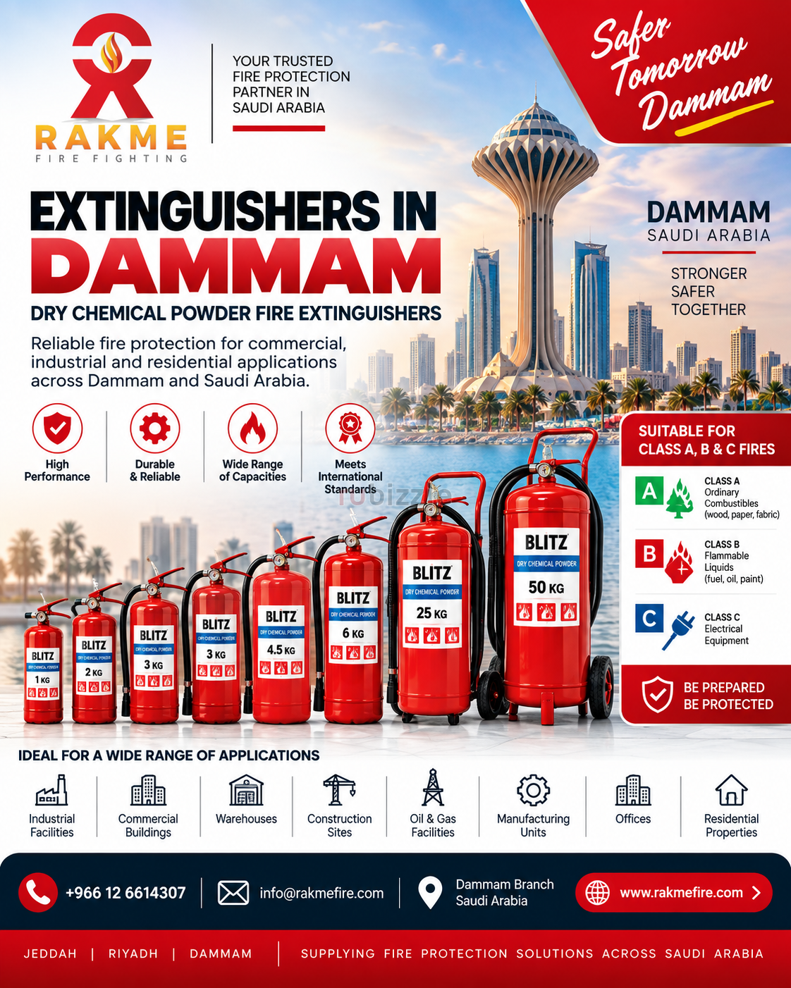 Extinguishers in Dammam