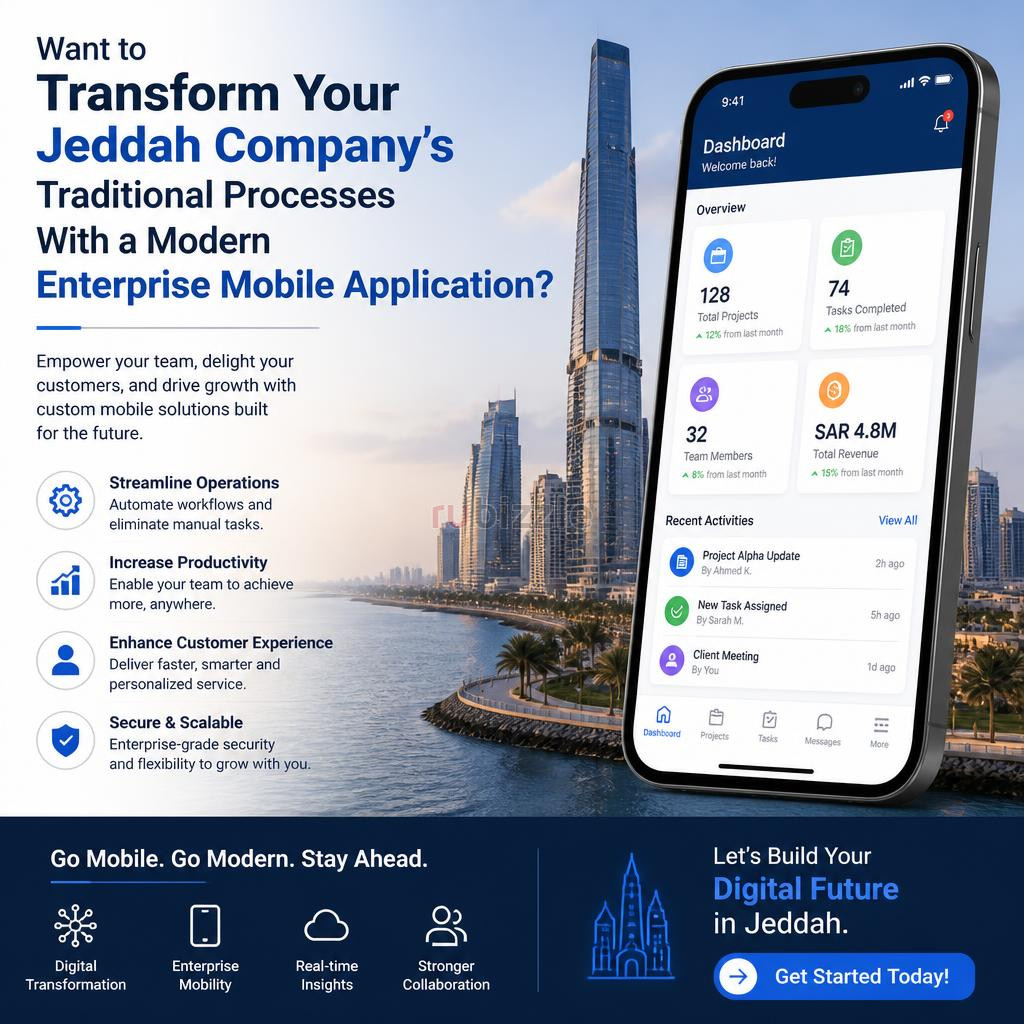 Want to Transform Your Jeddah Company's Traditional Processes