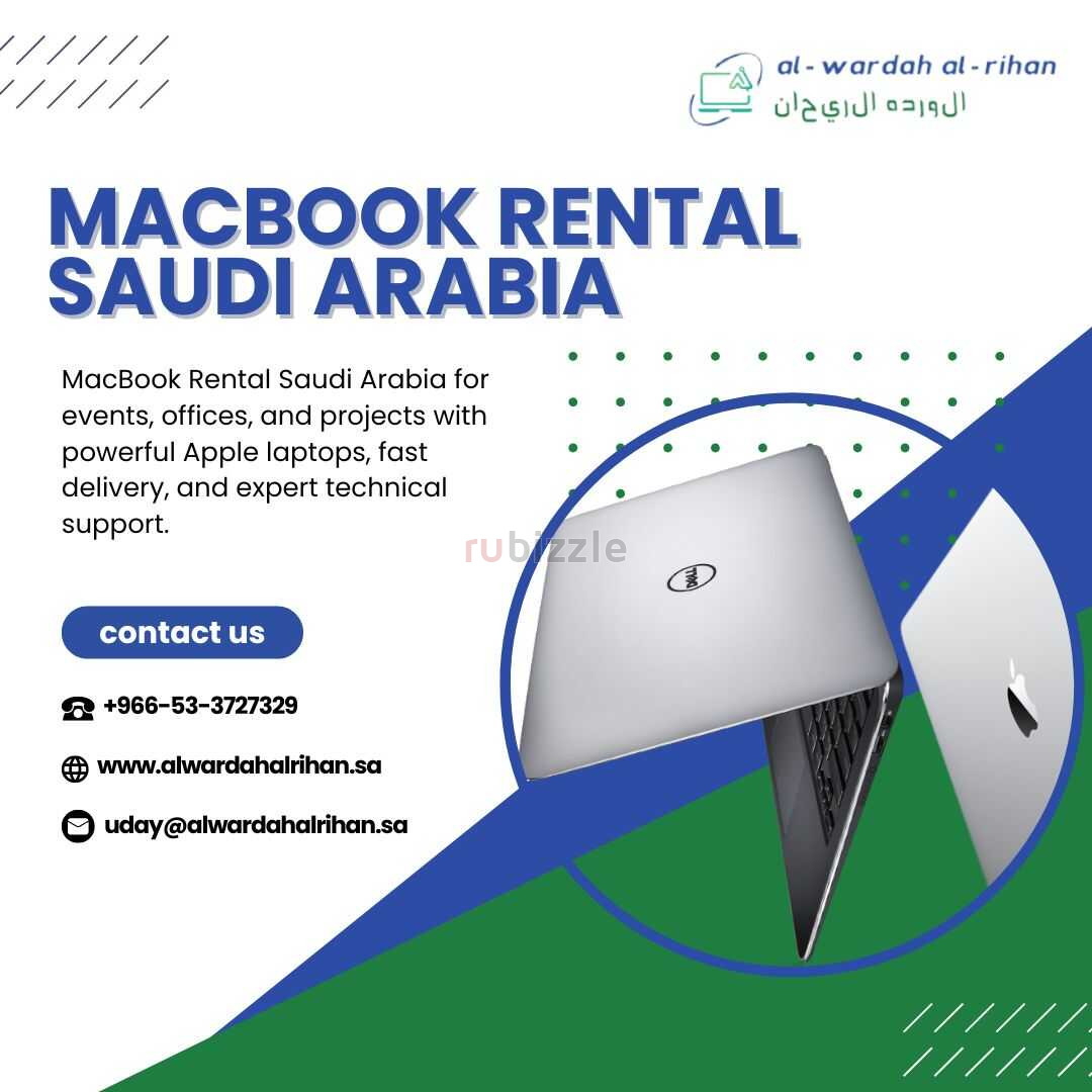 On-Demand MacBook Rental Services in Saudi Arabia