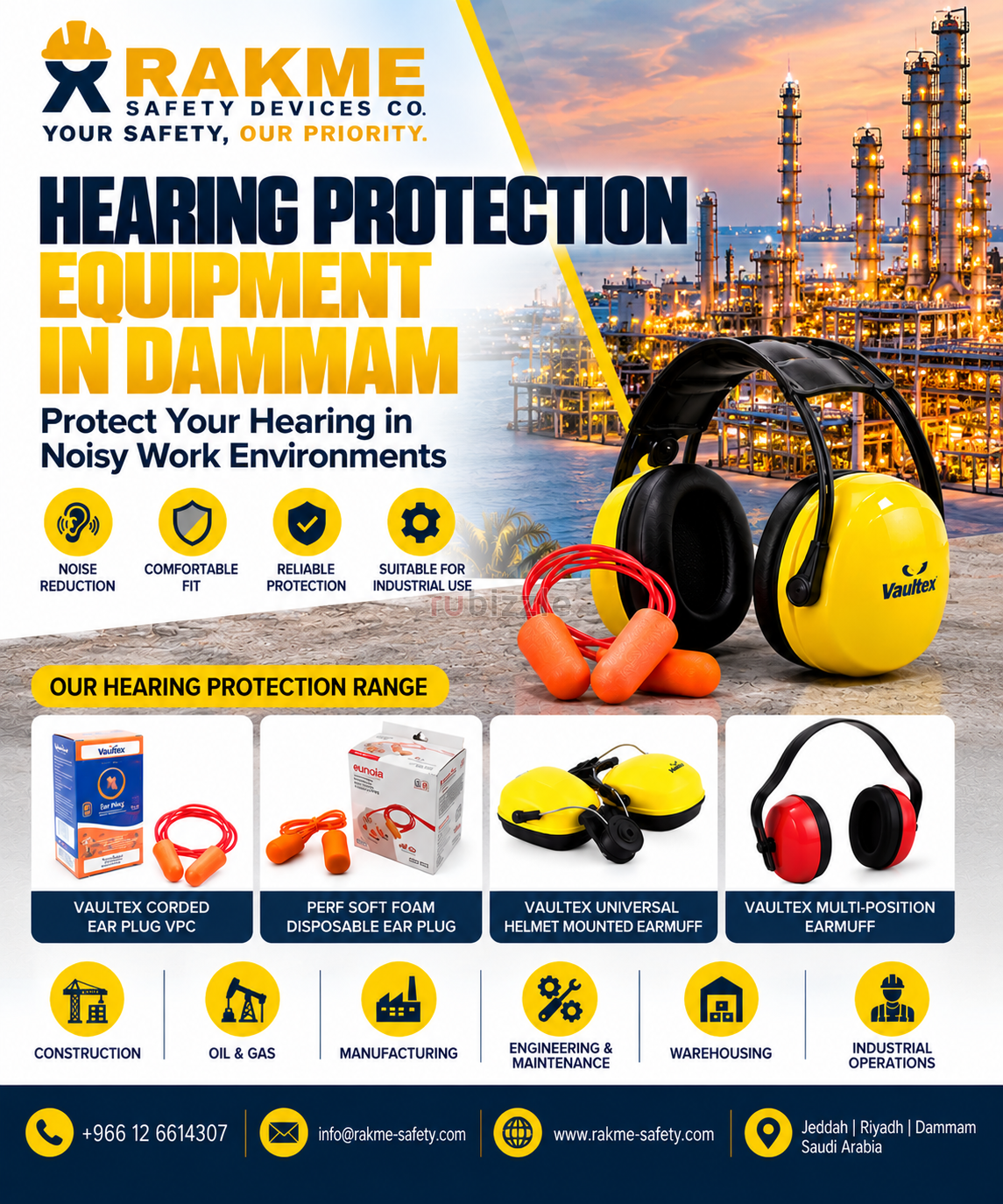 Hearing Protection Equipment in Dammam