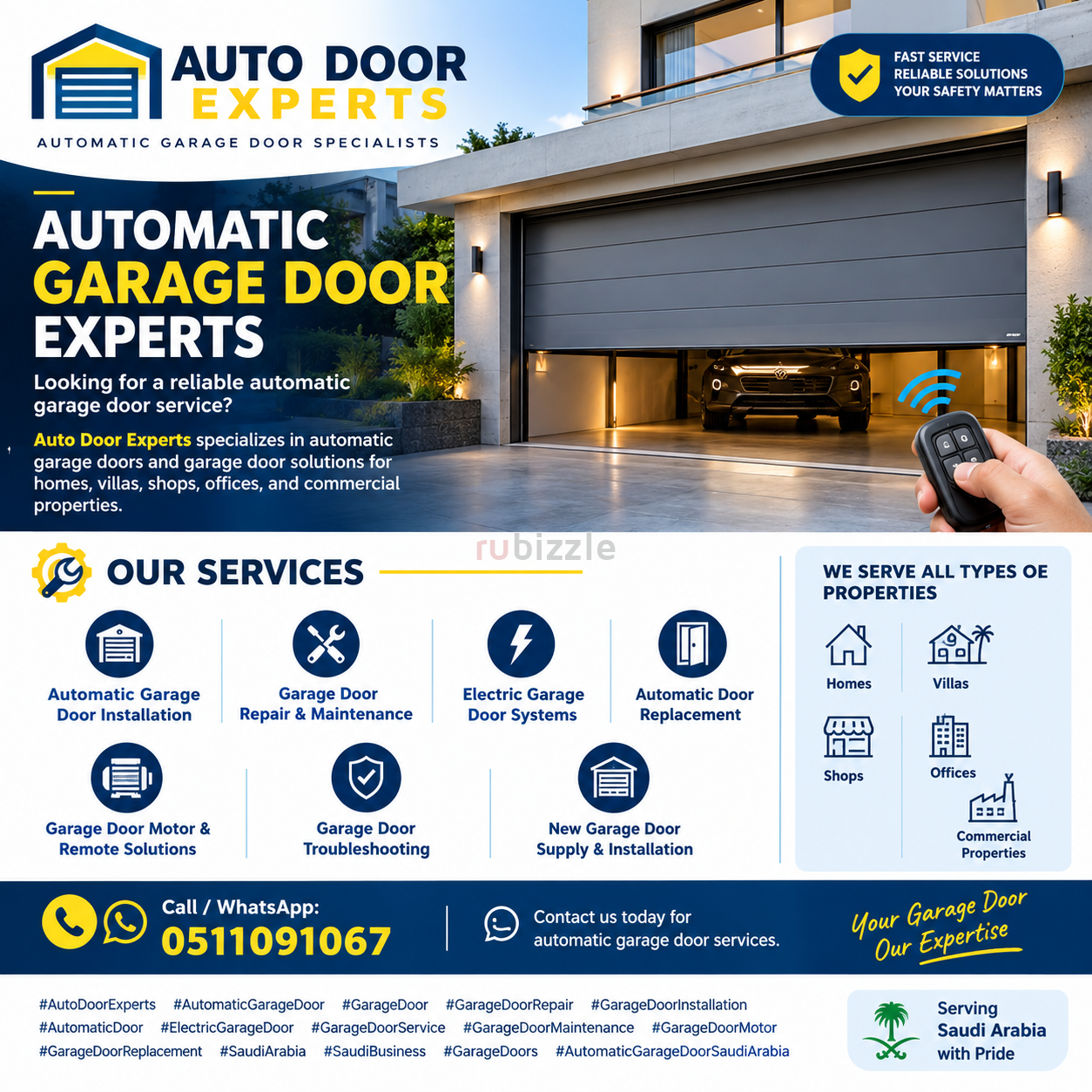 Looking for a reliable automatic garage door service