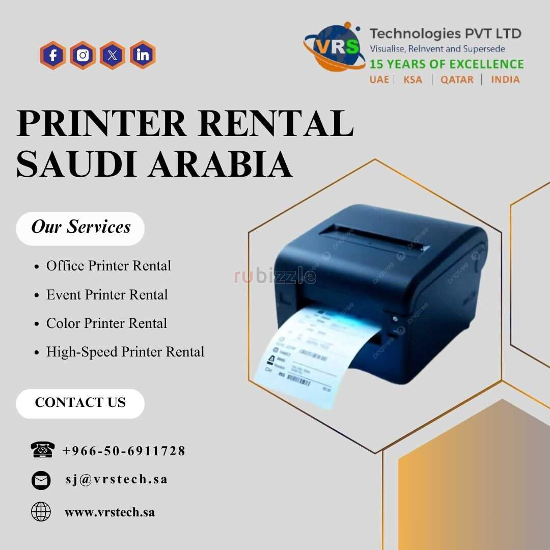 What Makes Printer Rental Saudi Arabia a Smart Choice?
