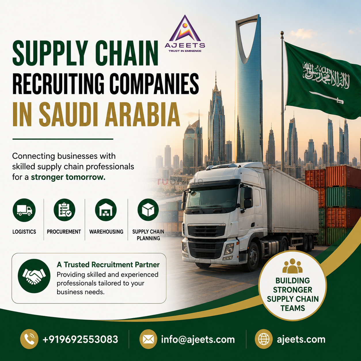 Supply Chain Recruiting Companies in Saudi Arabia