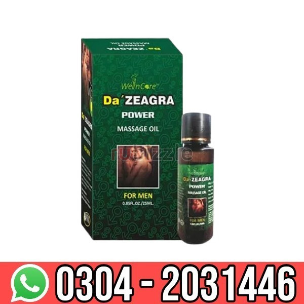 Da Zeagra Power Massage Oil In Karachi