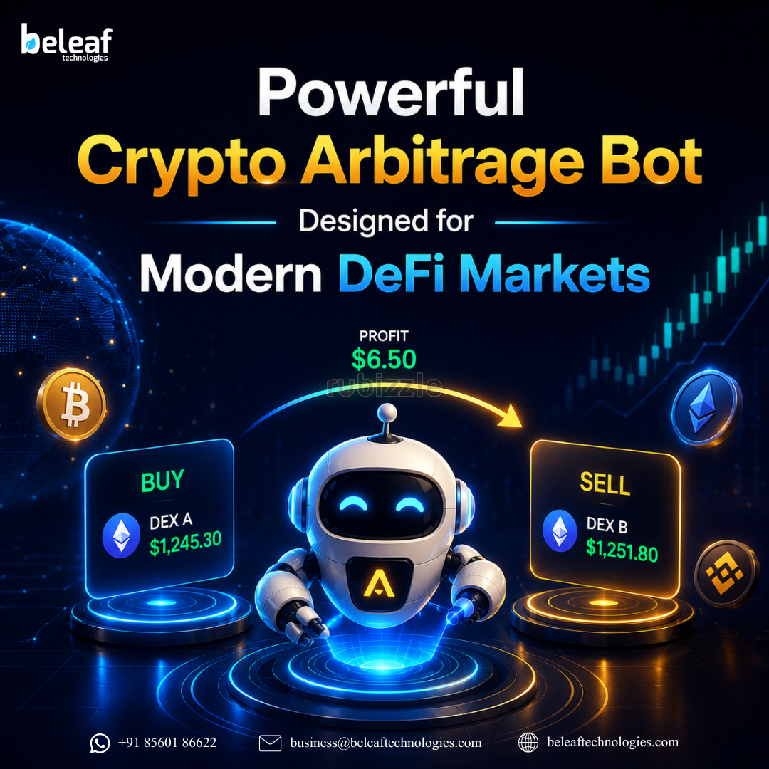 Create a Powerful Crypto Arbitrage Bot Designed for Modern DeFi Market