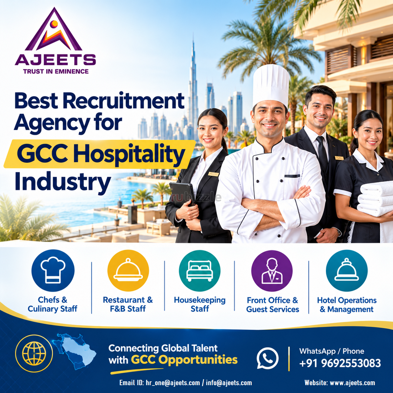 Looking for Indian Recruitment Agencies for the GCC Hospitality