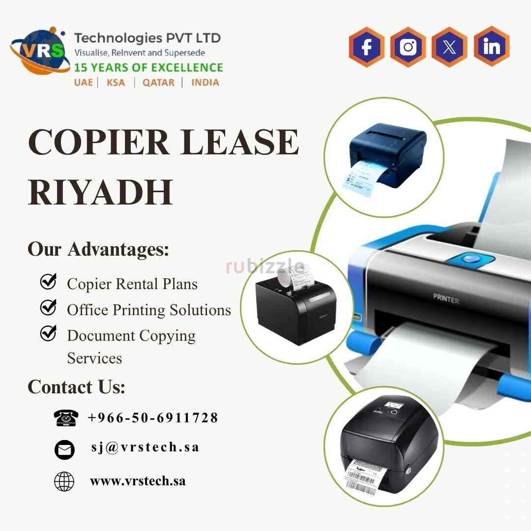 Get Copier Lease Riyadh for Smooth Business Operations