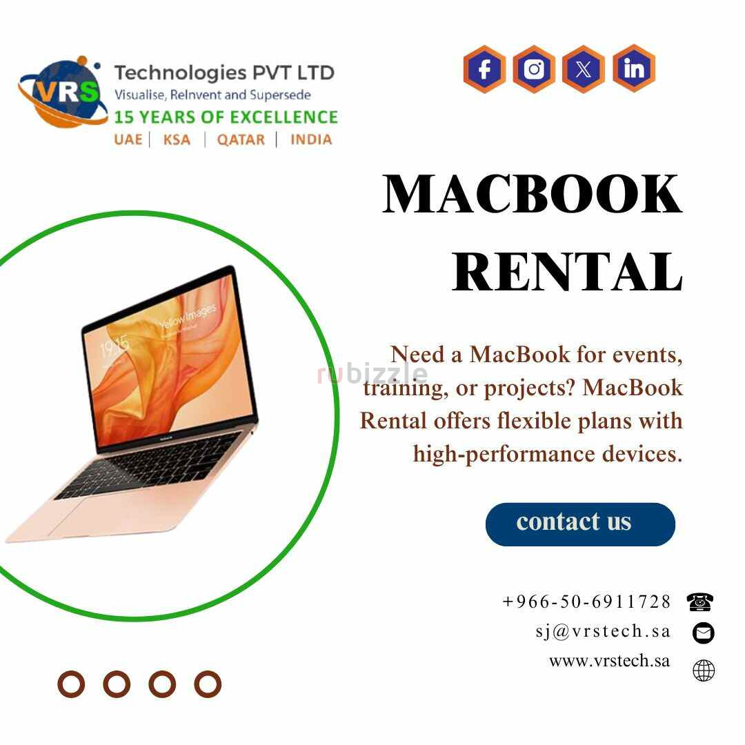 Why Choose MacBook Rental for Corporate Events?