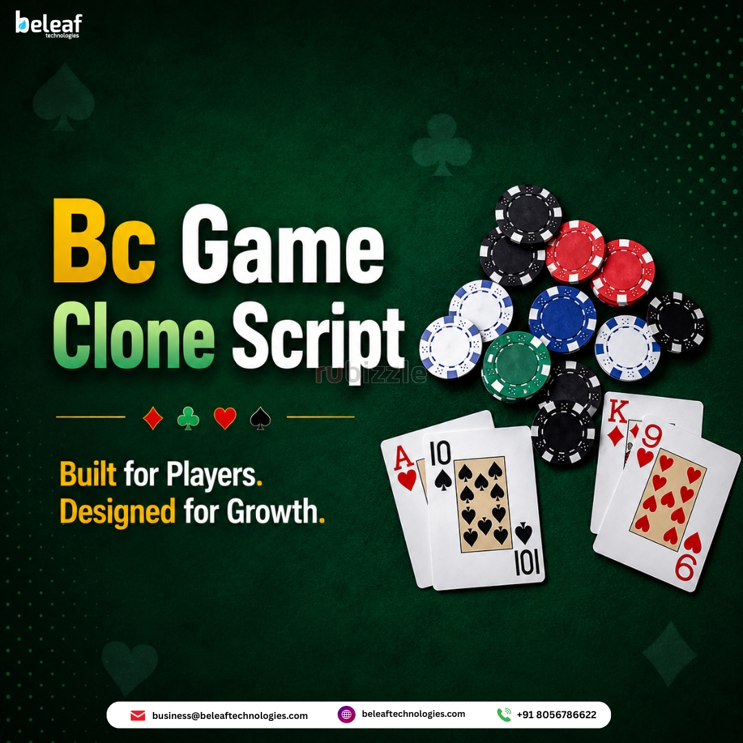 Create a High-Growth Gaming Business with BC Game Clone Script