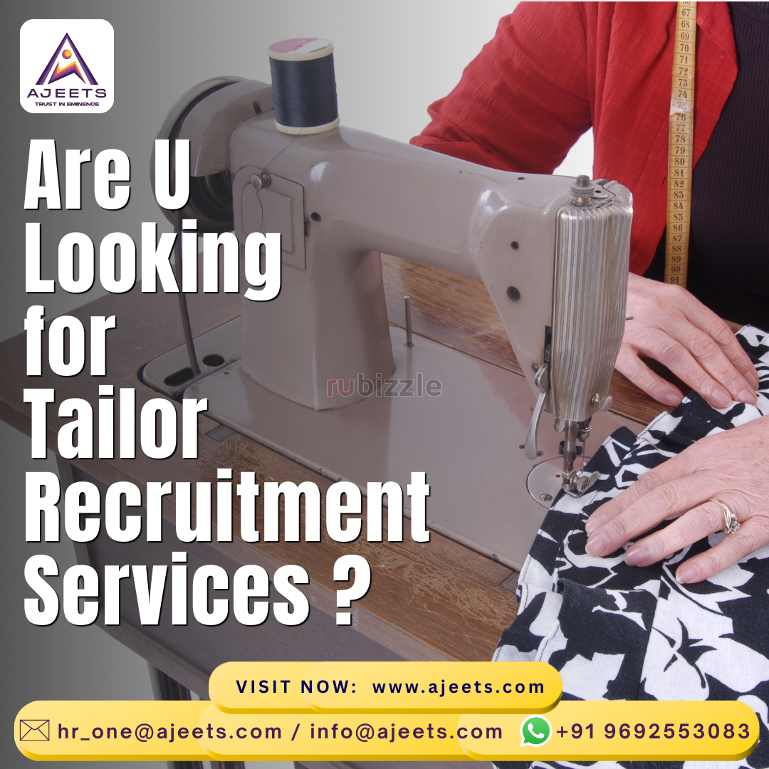 Tailor Recruitment Services for Saudi Arabia | Hire Skilled Tailors