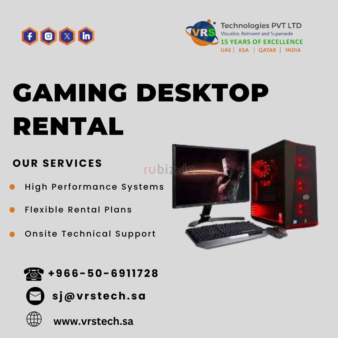 What Gaming Desktop Rental Options Are in Riyadh?
