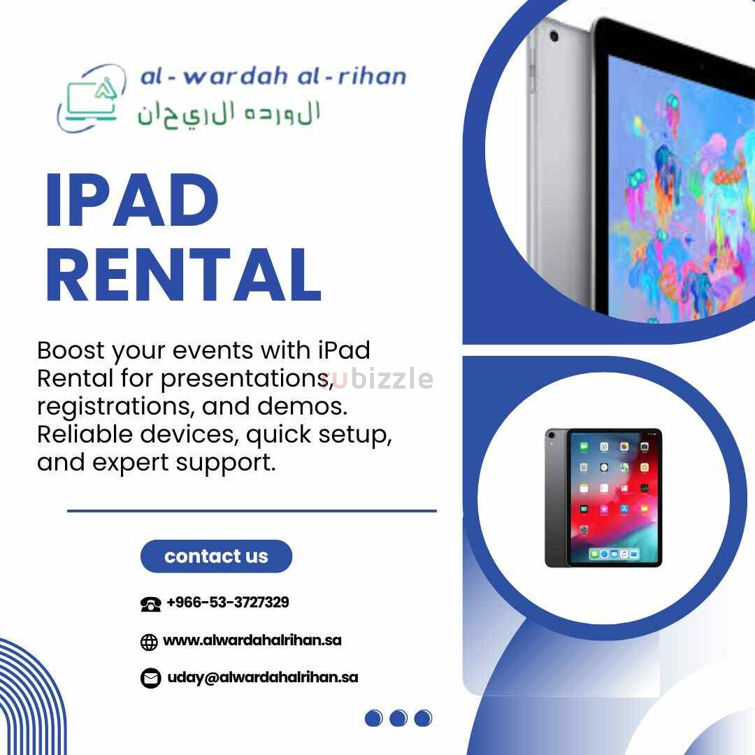 Affordable iPad Rental in Riyadh for Business Use