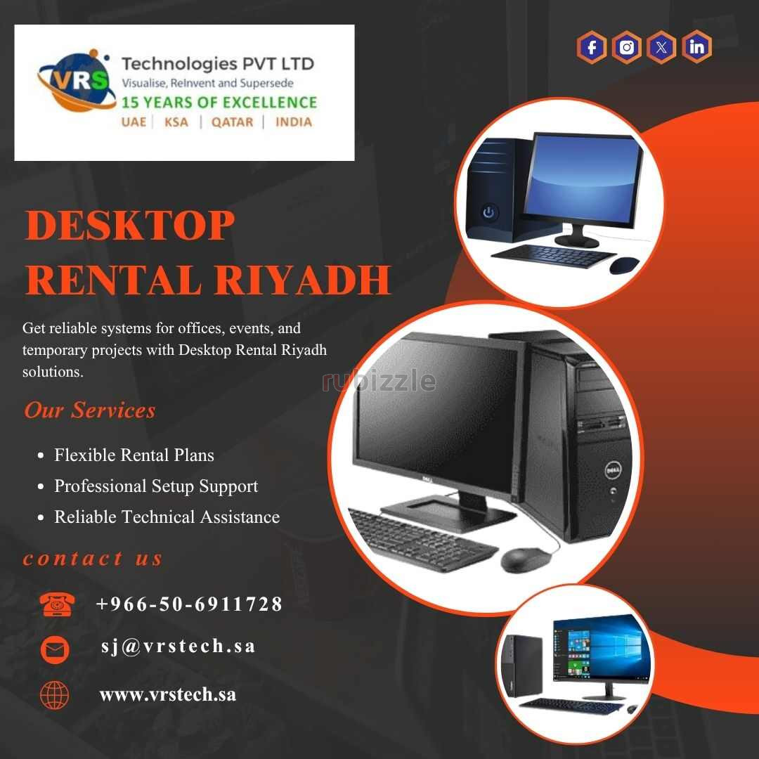 Reliable Desktop Rental Riyadh for Office Requirements