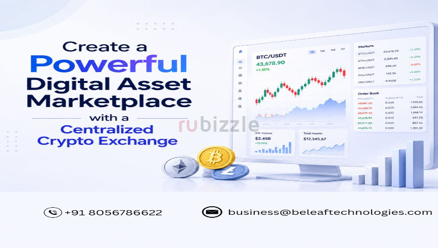 Create a Powerful Digital Asset Marketplace with a Centralized Crypto