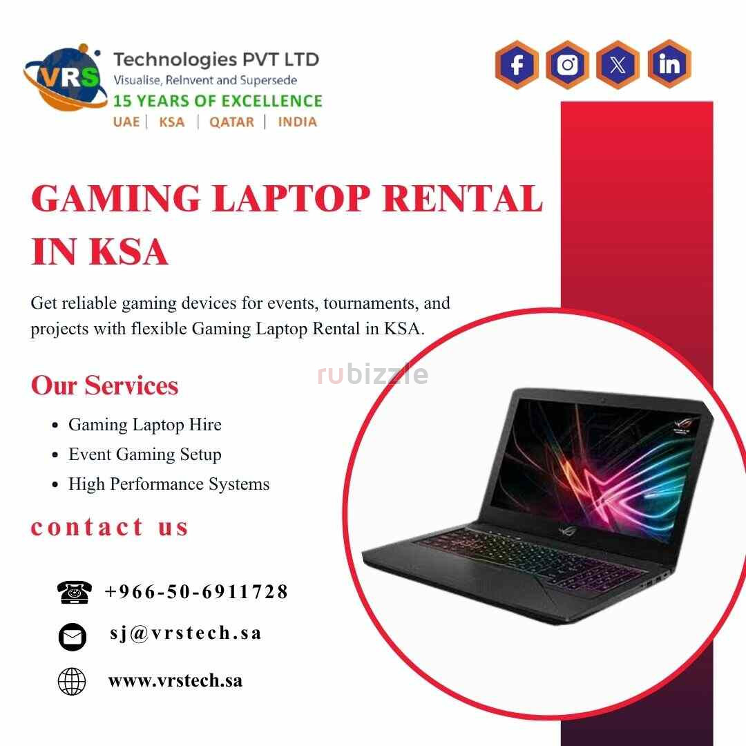 Where Can You Find Gaming Laptop Rental in KSA?