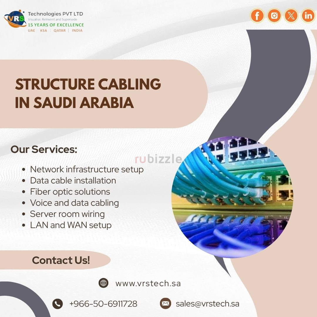 Need Reliable Structured Cabling Experts in Saudi Arabia?