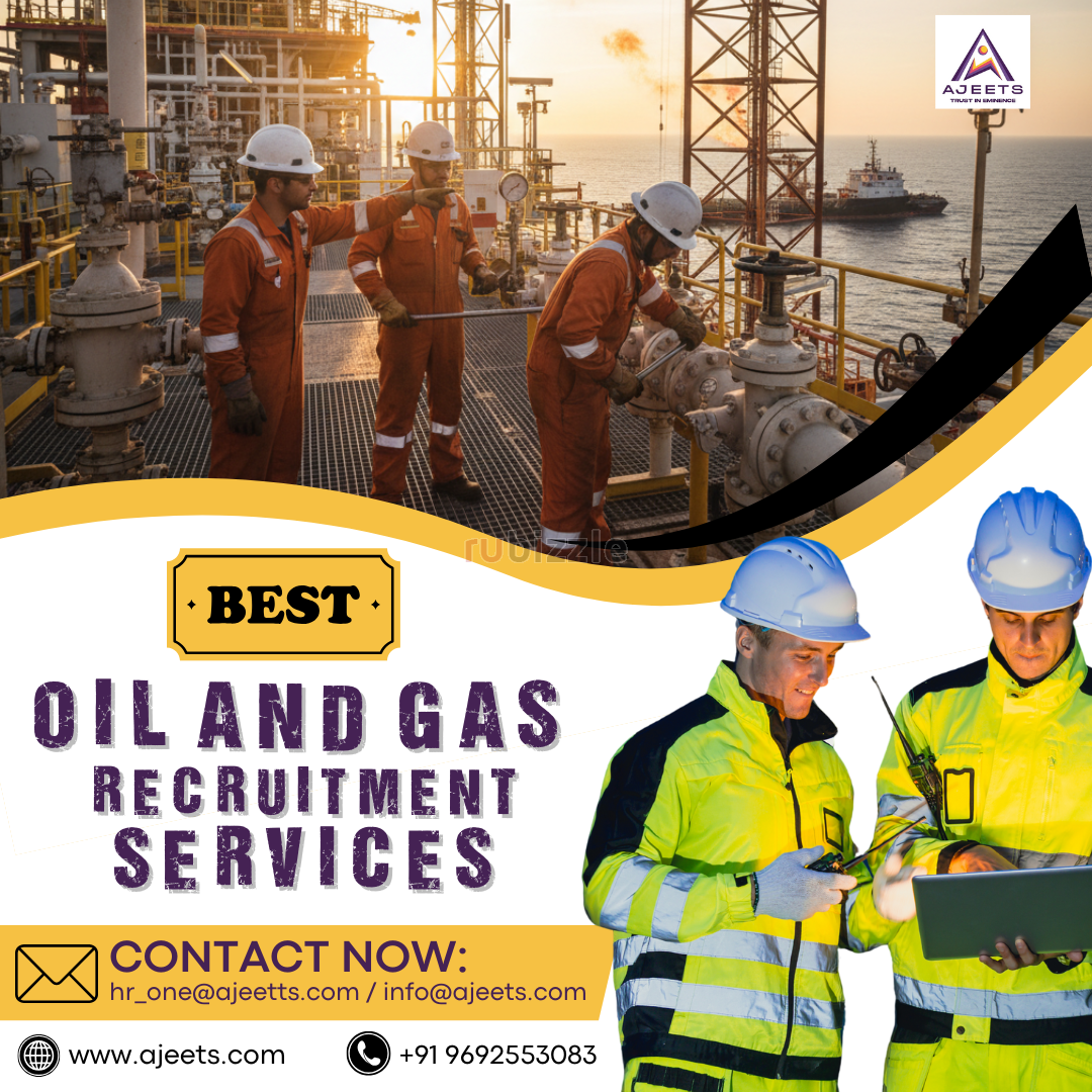 Oil and Gas Recruitment Services in India for Saudi Projects