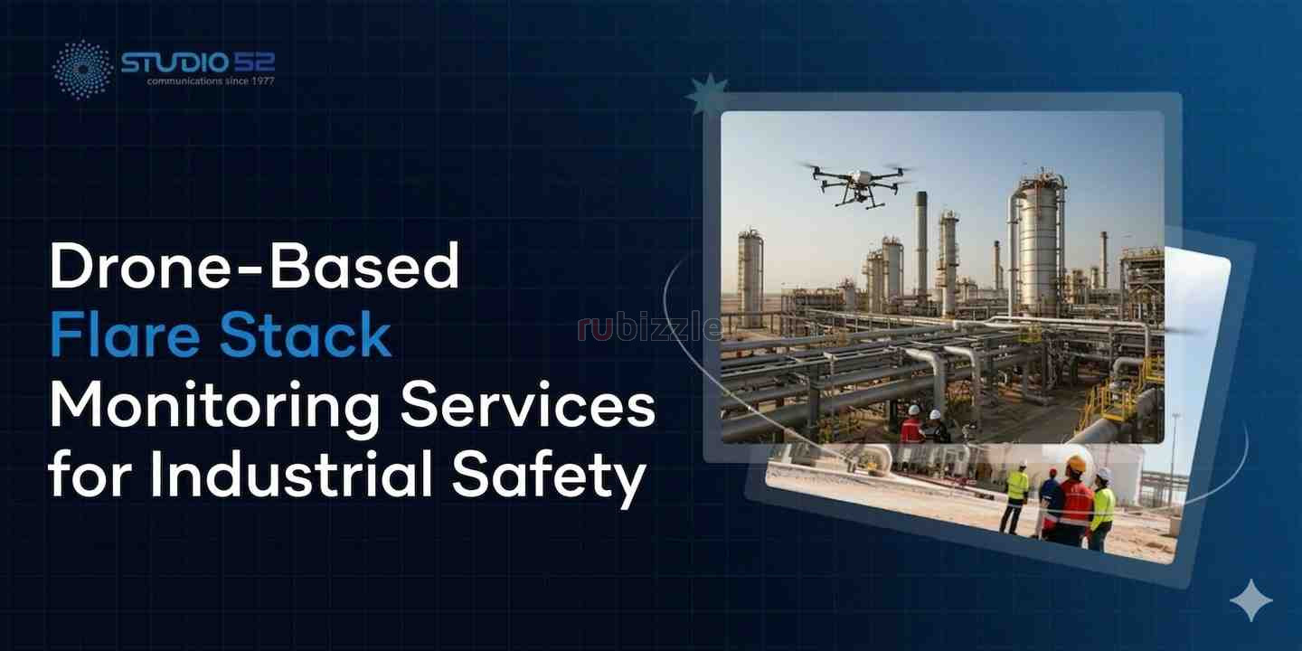Drone-Based Flare Stack Monitoring Services for Industrial Safety
