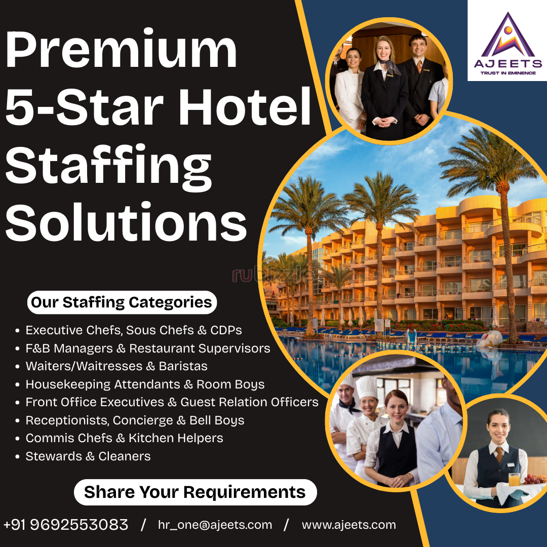 Best 5-Star Hotel Staffing Services for Saudi Arabia
