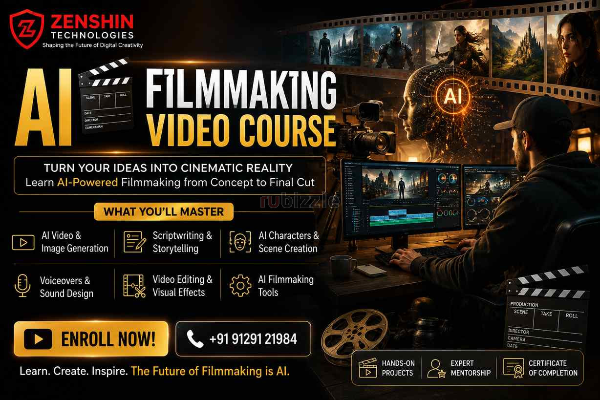 Build Your Creative Future with the Best AI Filmmaking Course
