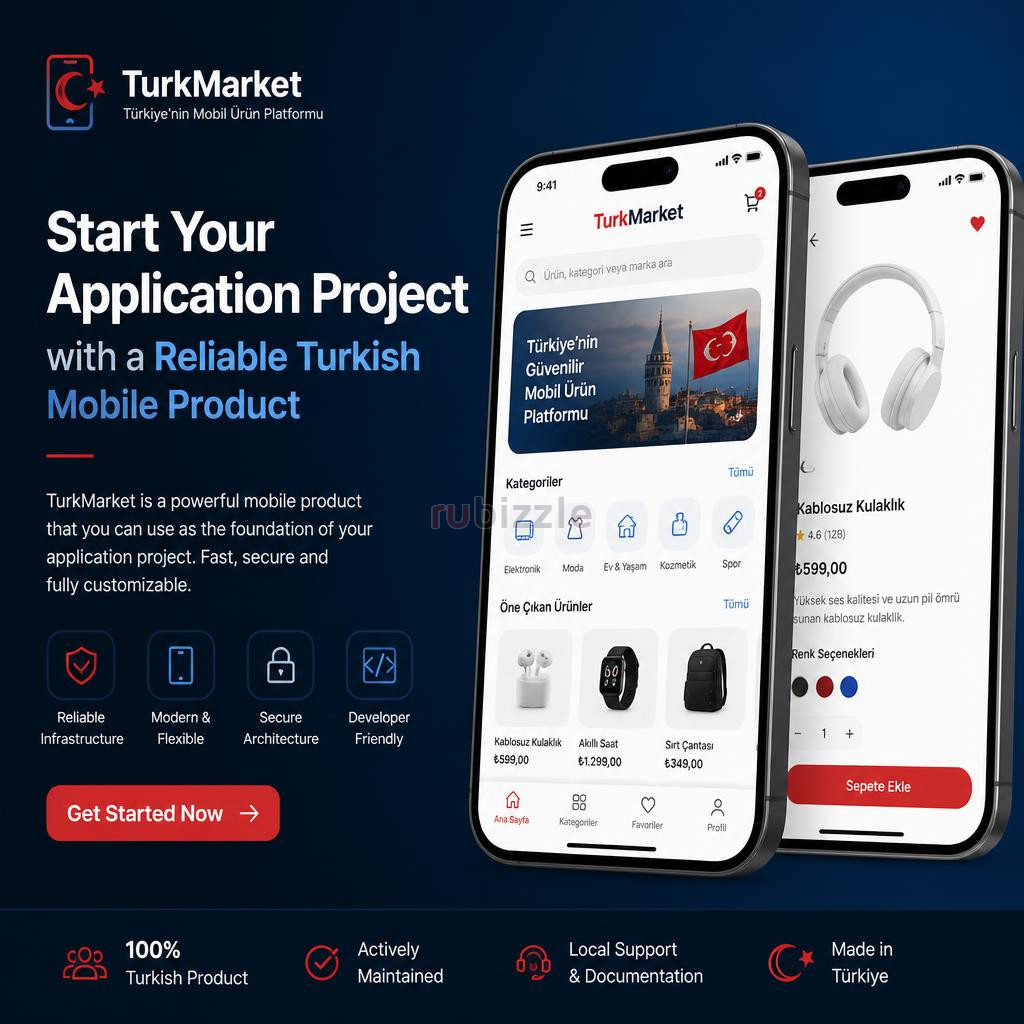 Start Your Application Project with a Reliable Turkish Mobile Product