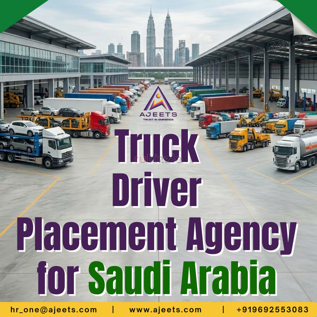 Hire Skilled Truck Drivers for Saudi Arabia from India, Pakistan